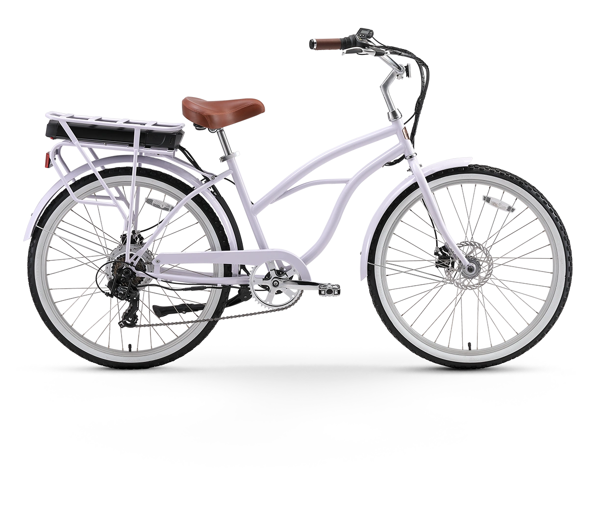 Bicicleta Eléctrica Playa Amelia 7 Velocidades: ¡Ríete y disfruta del sol!