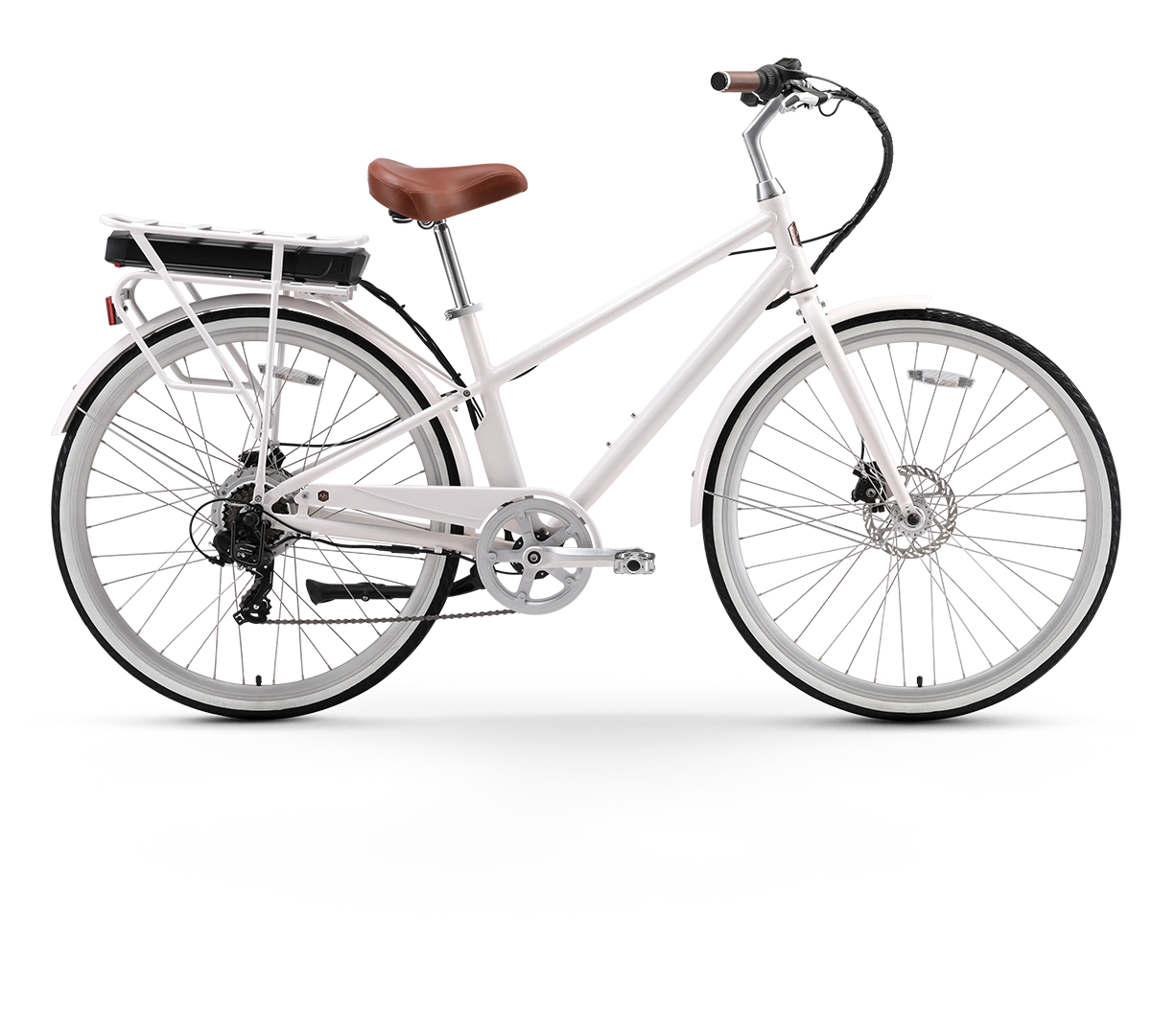 Bicicleta eléctrica AO Maya 7v 500W: ¡Tu aventura urbana te espera!